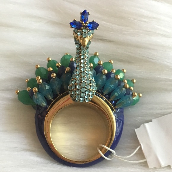 kate spade Jewelry - Kate spade peacock ting size 6